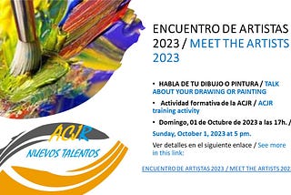 ENCUENTRO DE ARTISTAS 2023 / MEET THE ARTISTS 2023