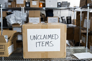 what Lost & Found looks like without a system
