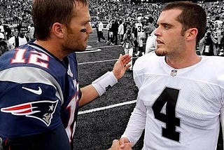 Tom Brady or Derek Carr: Who will be the starting QB for the Las Vegas Raiders?