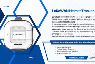 LoRaWAN Helmet Tracker Sensor