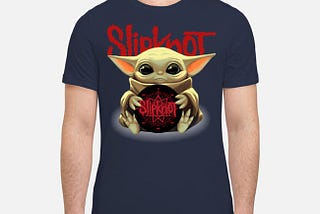 [AUTHETIC] Baby Yoda slipknot shirt