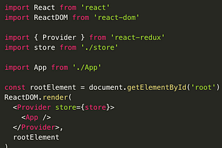 React Project and everything Redux about it.