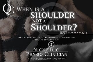 When is a Shoulder not a Shoulder