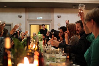 UnSchool pops up in London with a Secret Dinner Party… in a Church!