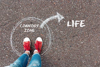 Getting out of your comfort zone to grow. My story.