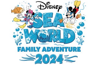 Retro Sea World Family Adventure 2024 PNG