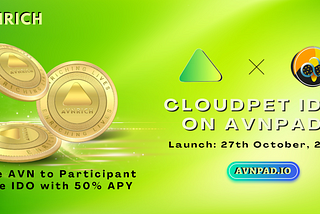 CloudPet IDO on AVNPad Launchpad