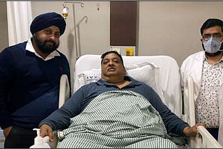 Knees Replacement successful at IVY Hospital — Mohali