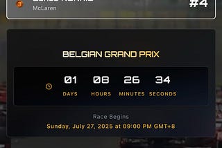 🏁 We’re excited to launch our new F1 ecosystem milestone! 🏁