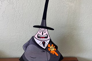 Two Faced Mayor From Halloween Town From Nightmare Before Christmas