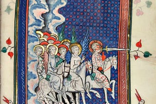 Le 5e cavalier de l’Apocalypse (§19) et ses armées.