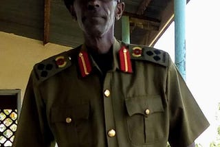 A photo of Brigadier General George B. Mwsigwa