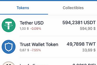 Step by step guide: How to add $SIS in Trust wallet