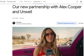 Why work with Alex Cooper’s New Creative Agency?