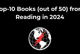Top-10 Books (out of 50) from Reading in 2024