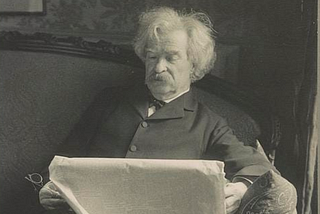 Mark Twain on Living in The Moment