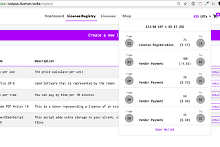 license.rocks OST POC Alpha III Submission