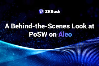 A Behind-the-Scenes Look at PoSW on Aleo