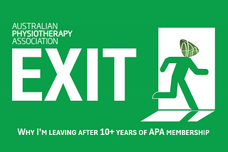 Why I’m leaving the APA after 10+ years of membership
