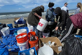 Plastic Brand Audit & Sweep for International Coastal Cleanup Day 2022