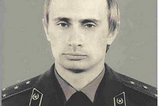 Vladimir Putin in KGB uniform c. 1980. Source: Kremlin Archive. Unknown author