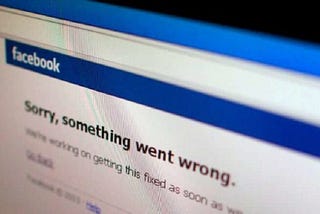 Facebook Went Down and The World Became A lot Happier