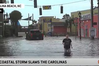Where this occurs as storms approach land could greatly add to the risk to lives and property. Carolian Beach and Potential Tropical Storm 8.