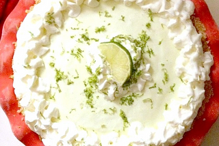 Desserts — No-Bake Pie — Frozen Key Lime Pie