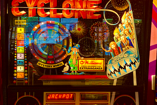 Cyclone Pinball Machine