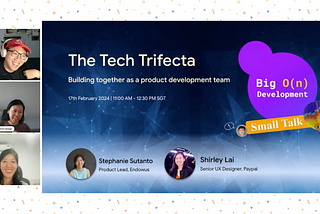 Review: The Tech Trifecta — Building together as a product development team