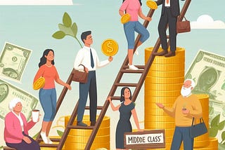 How to move from middle class to rich?