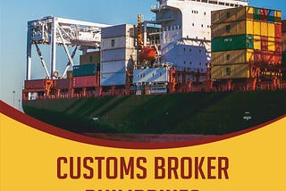 Customs brokerage firms are sought-after business partners by surety firms