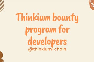 Thinkium is a comprehensive public chain network initiated and promoted by the Thinkium Foundation…