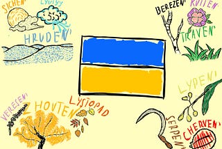 The Tale of Ukrainian Month Names