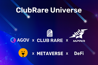 ClubRare Universe Roadmap 2022