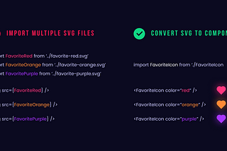 Import icon as component instead as a svg file (React + Typescript)