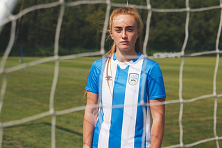 Huddersfield Town’s Laura Elford: “Centre backs bully strikers… but I’ll give as good as I get.”