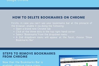 How to remove bookmarks or favorites in any browser