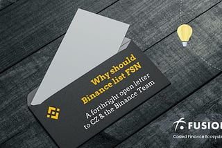 Best Timing for Binance to list FSN?