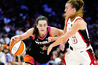 Clark and Reese provide highlights for the WNBA All-Stars.