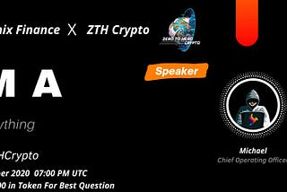 Recap AMA Session Fenix Finance X ZTH Crypto | ID