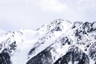 Mt.Hotaka is a Leader of the Northern Alps