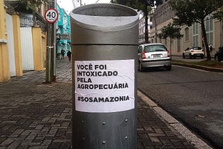 Agro é tóxico!