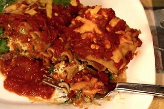 Main Dishes — Lighter Simple Lasagna Roll Ups