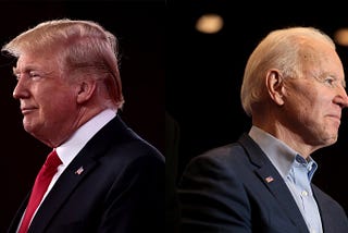 Donald Trump and Joe Biden