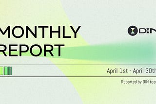 DIN Monthly Report — April 2025