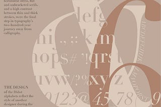 Assignment 3 — Type Specimen Poster