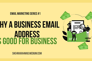 Why a Business Email Address is Good for Business
