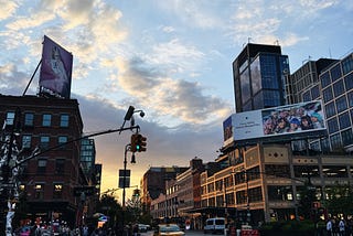 A photo I took of a NYC corner in Meatpacking District.