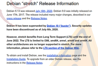 Instalando o SURY PHP pós descontinuação (EOL) no Debian 9